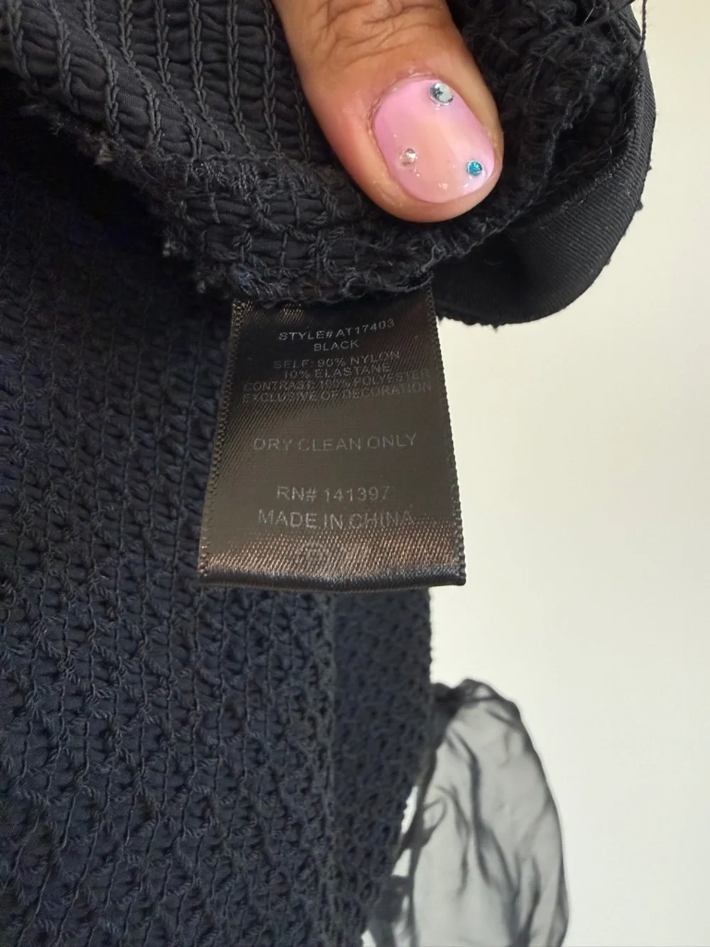 ASTR the Label ORGANZA PUFF SLEEVE